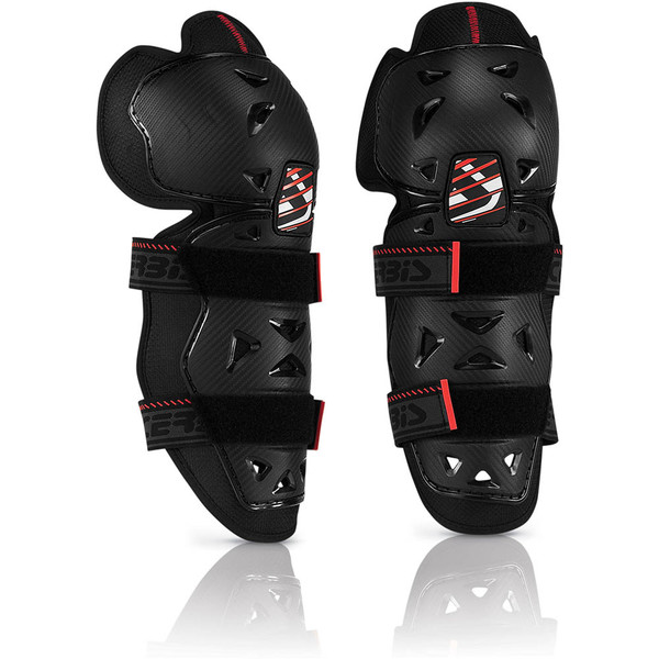 Acerbis - Genouillères Profile 2.0 Noir / Rouge