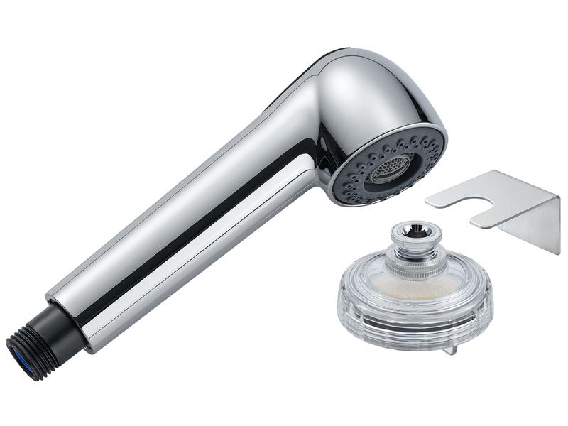 DrinkPure Trinkwasserfilter mit Brause «New Look Plus» verc Wasser Filtrationssystem mit austauschbaren Filterkartuschen