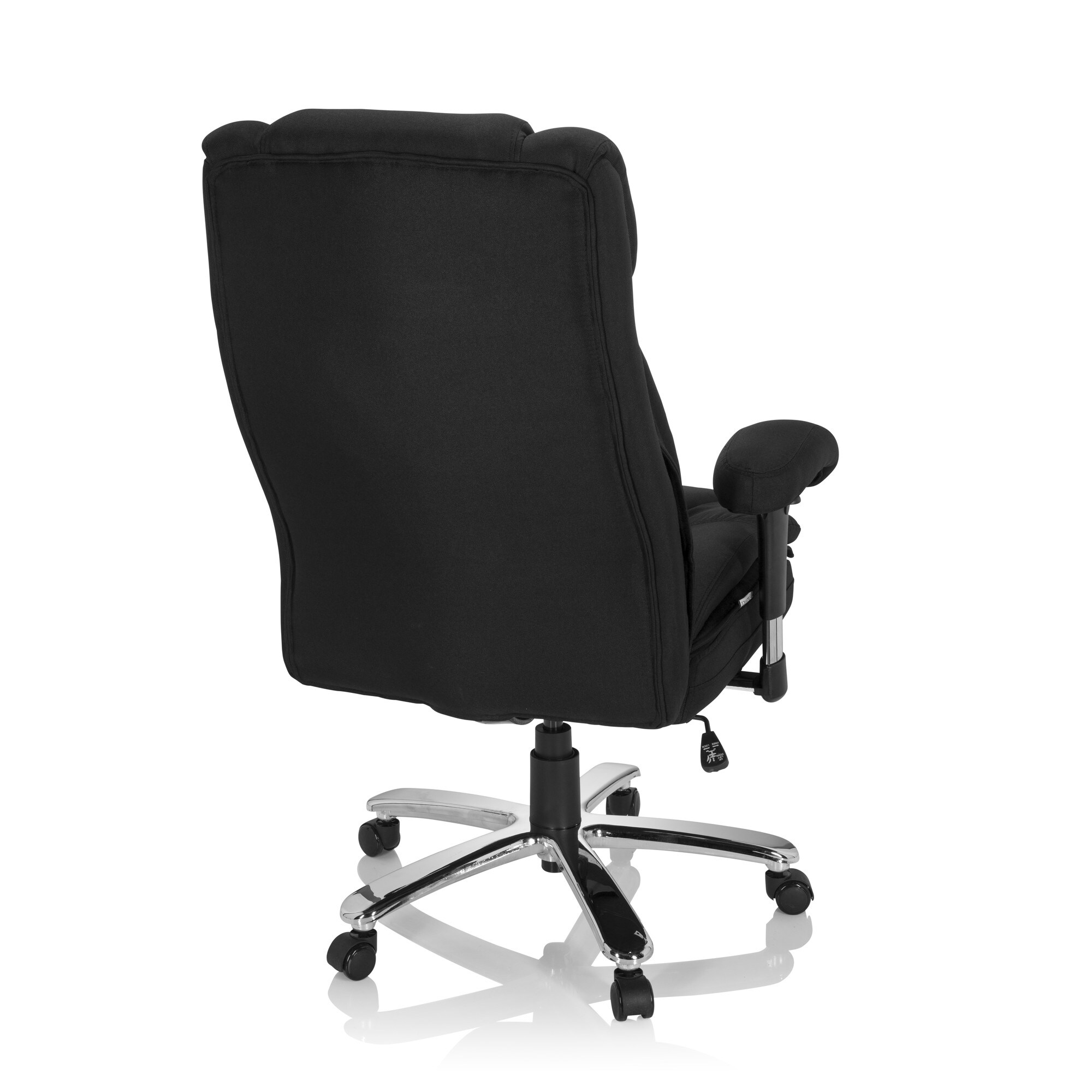 XXL Drehstuhl BUILDER XXL I Stoff mit Armlehnen (höhenverstellbar) hjh OFFICE