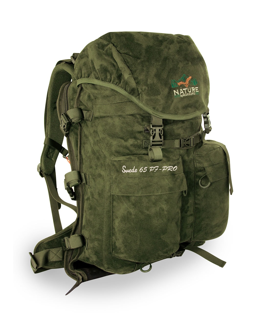 Marsupio Suede jaktsekk 65L<br>Unik jaktsekk!