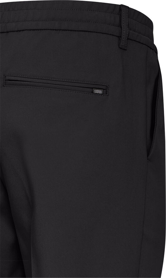 Casual Friday CFMARC performance pants with pleat Black beauty