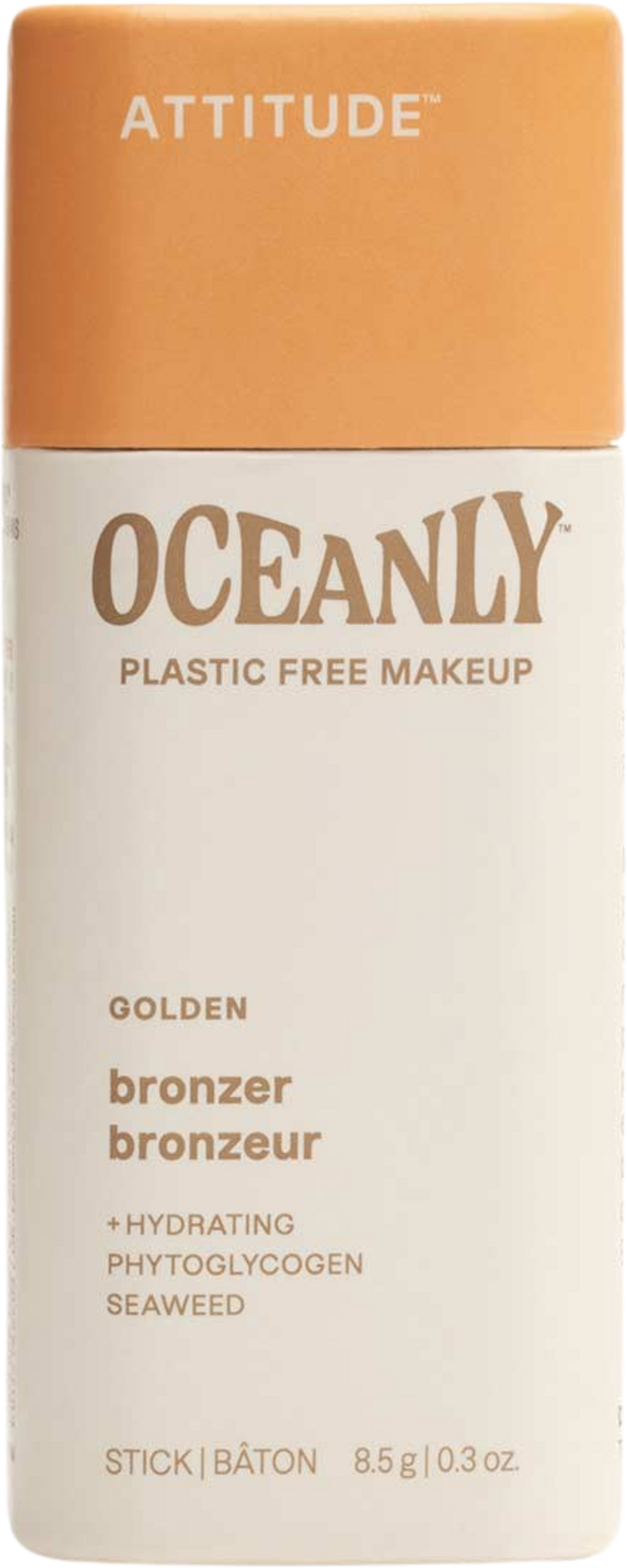 ATTITUDE  Oceanly Bronzer Stick, Golden (8 g)