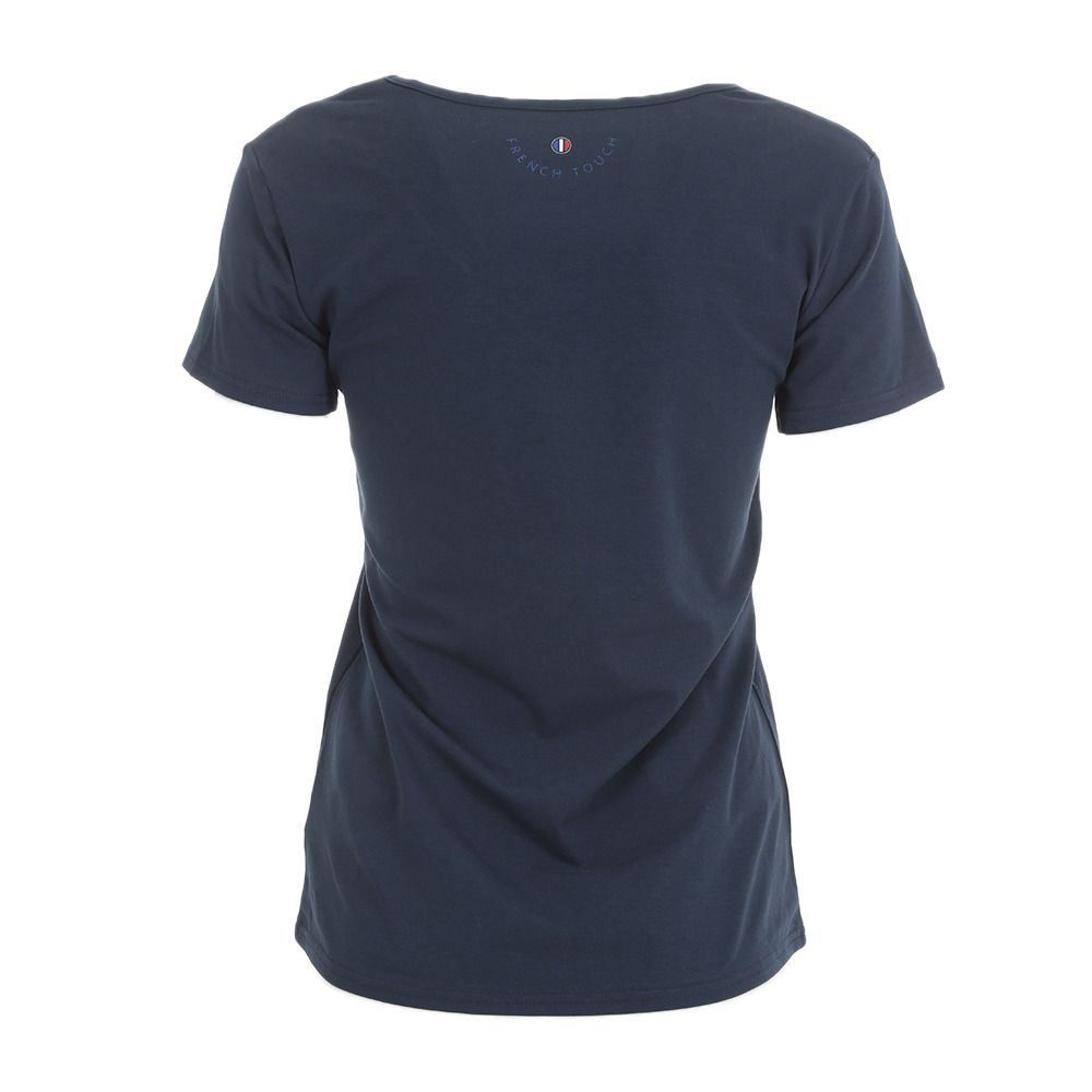 Equitheme ANNA - Tee-shirt Femme marine
