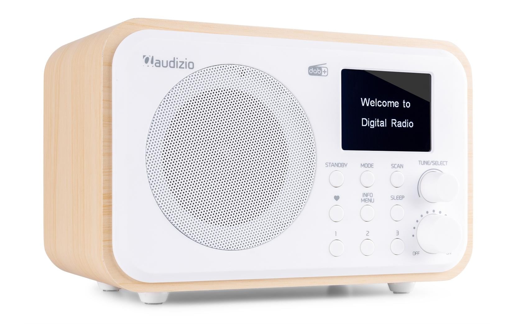 DAB+ Radio Milan WeissDAB+ Radio mit Bluetooth