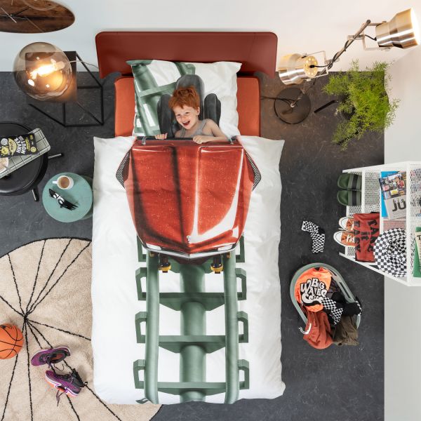 Snurk Rollercoaster Dekbedovertrek 140 x 200 / 220 cm