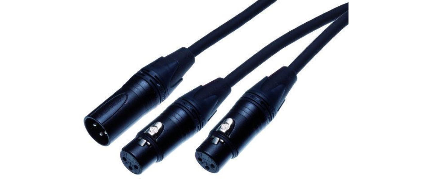 Audio-Kabel NMKY0.3MXFXFX XLR - XLR 0.3 mY-Kabel