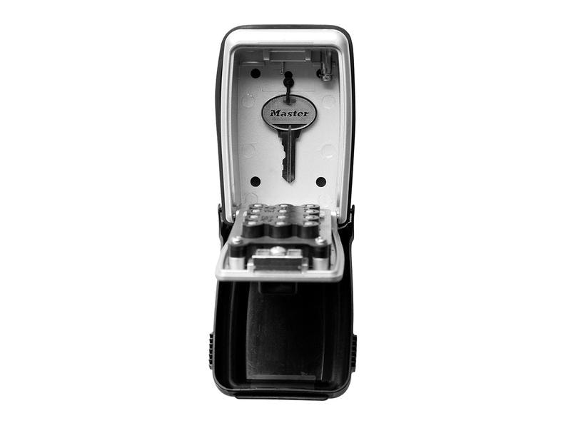 Masterlock Schlüsselsafe Select Access Grau Drucktasten-Schlüsselkasten