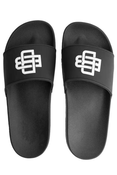 Black Bananas zwarte heren slipper