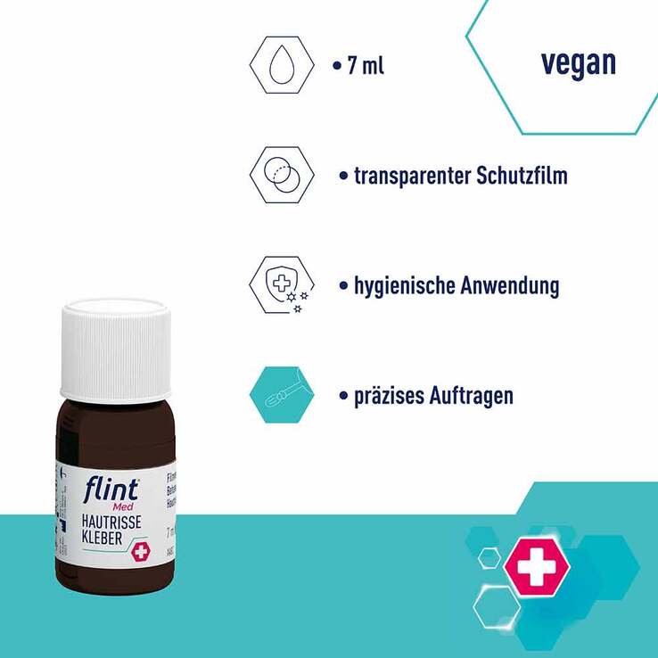 Flint Med Hautrisse Kleber, 7 ml