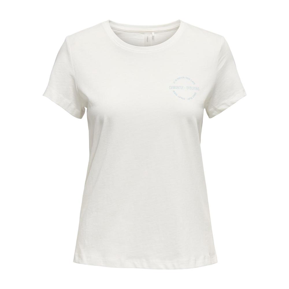T-shirt Écru Femme Only Pay Life