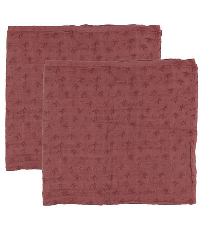 Pippi Baby Stofbleer - 6-Pak - 65x65 cm - Old Rose