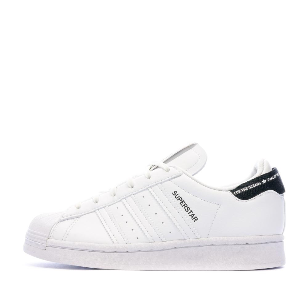 Adidas Baskets Blanches Femme Adidas Superstar J