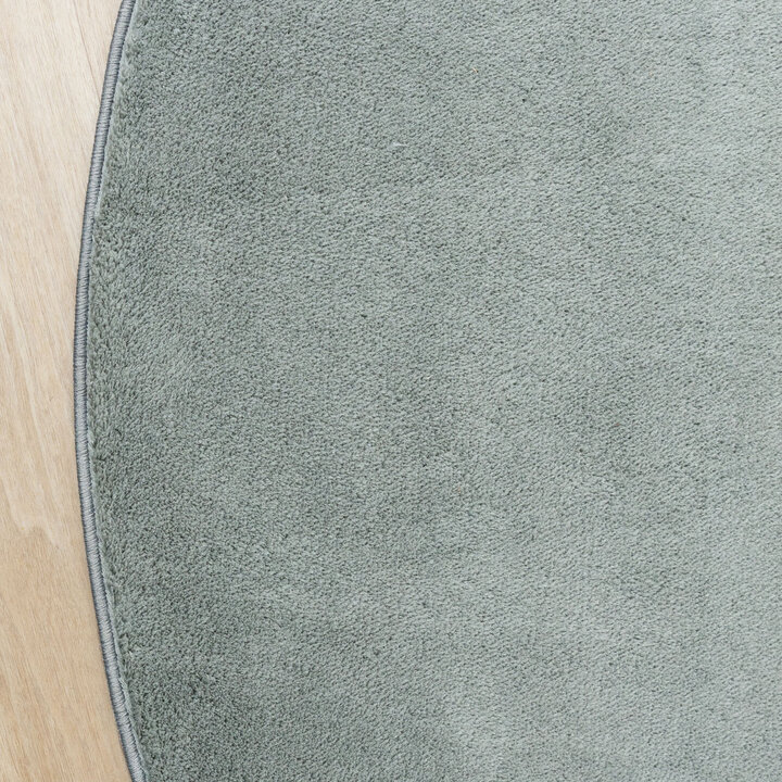 Rond wasbaar vloerkleed - Vivid Groen