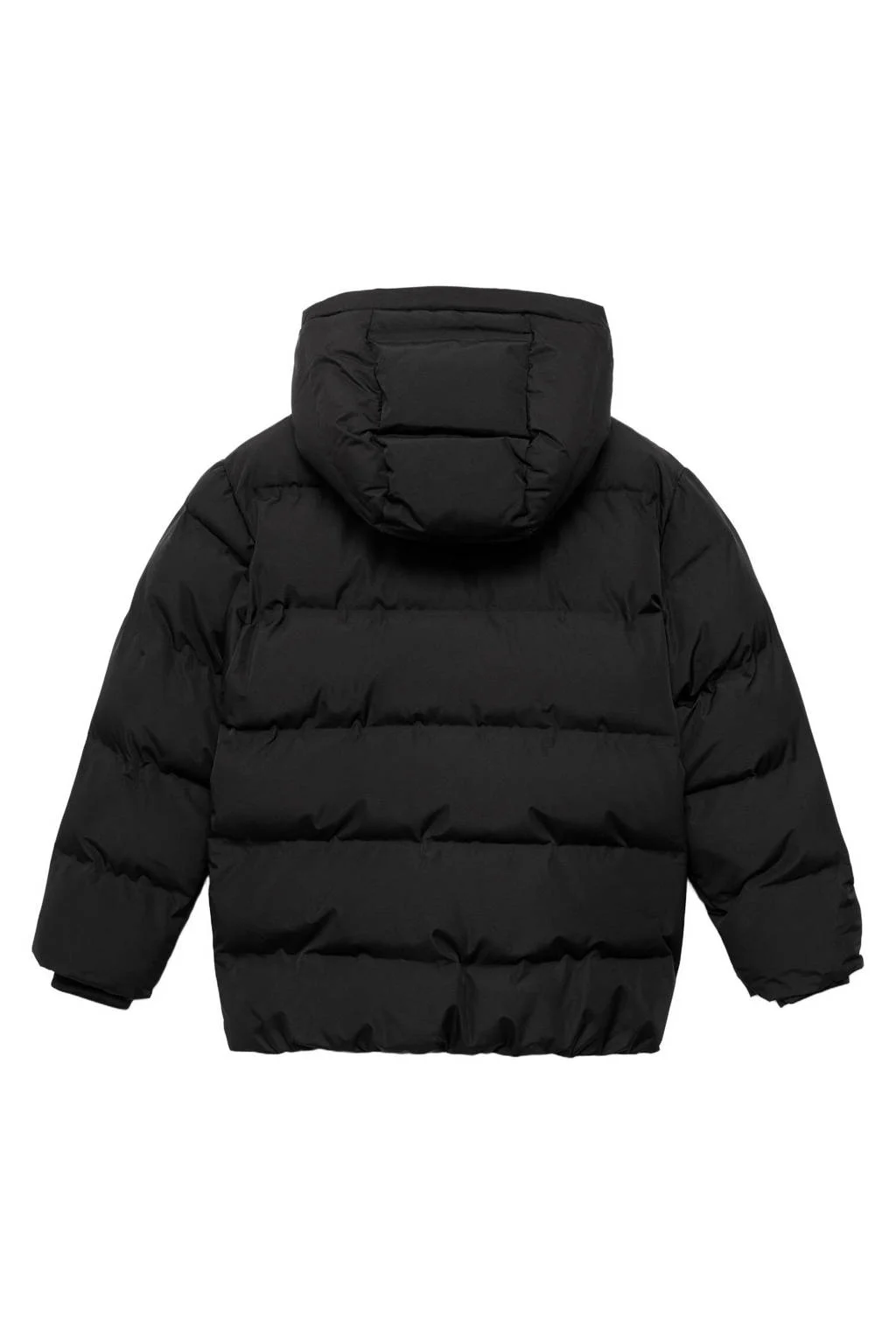 Mango Kids gewatteerde jas zwart