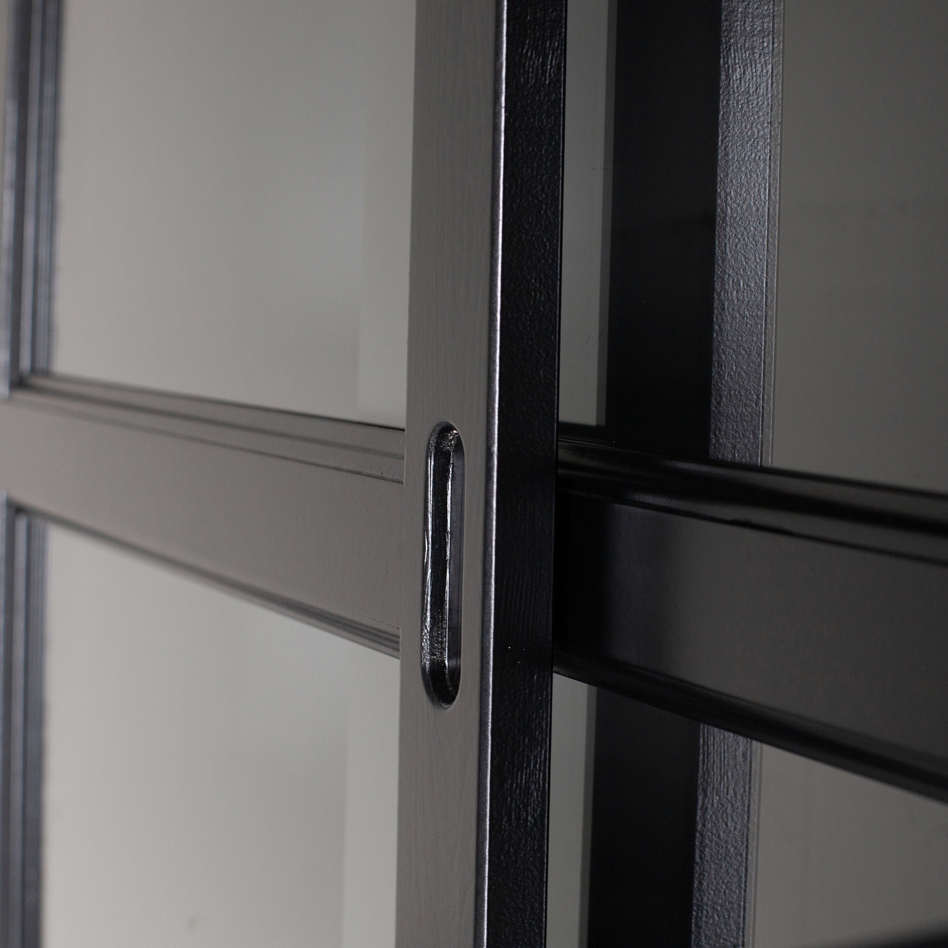 Buffetschrank LAGOS 166 x 214 cm schwarz
