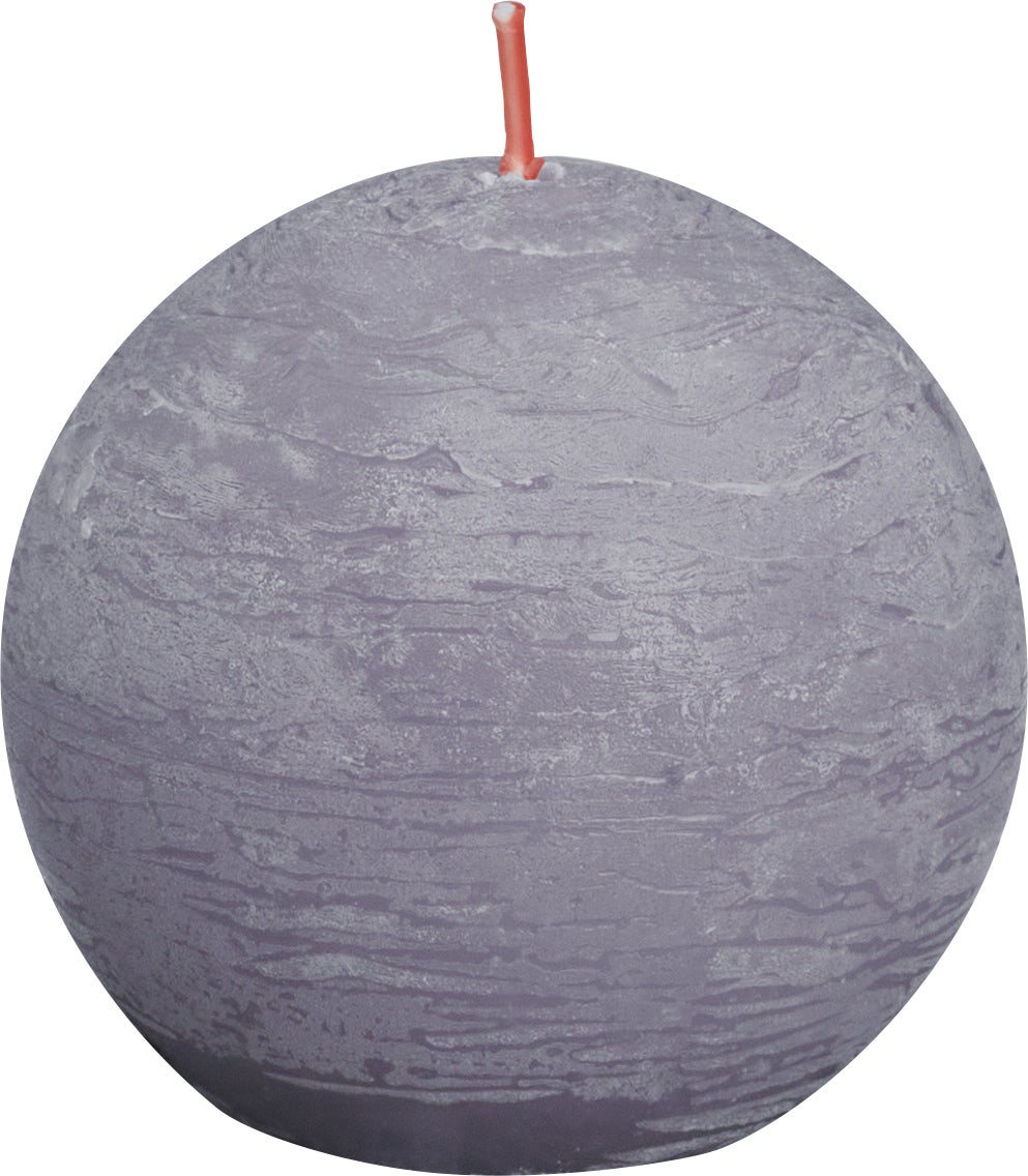 Bolsius bolkaars Rustiek Shine paars 25 uur D 7,6 H 7,1 cm