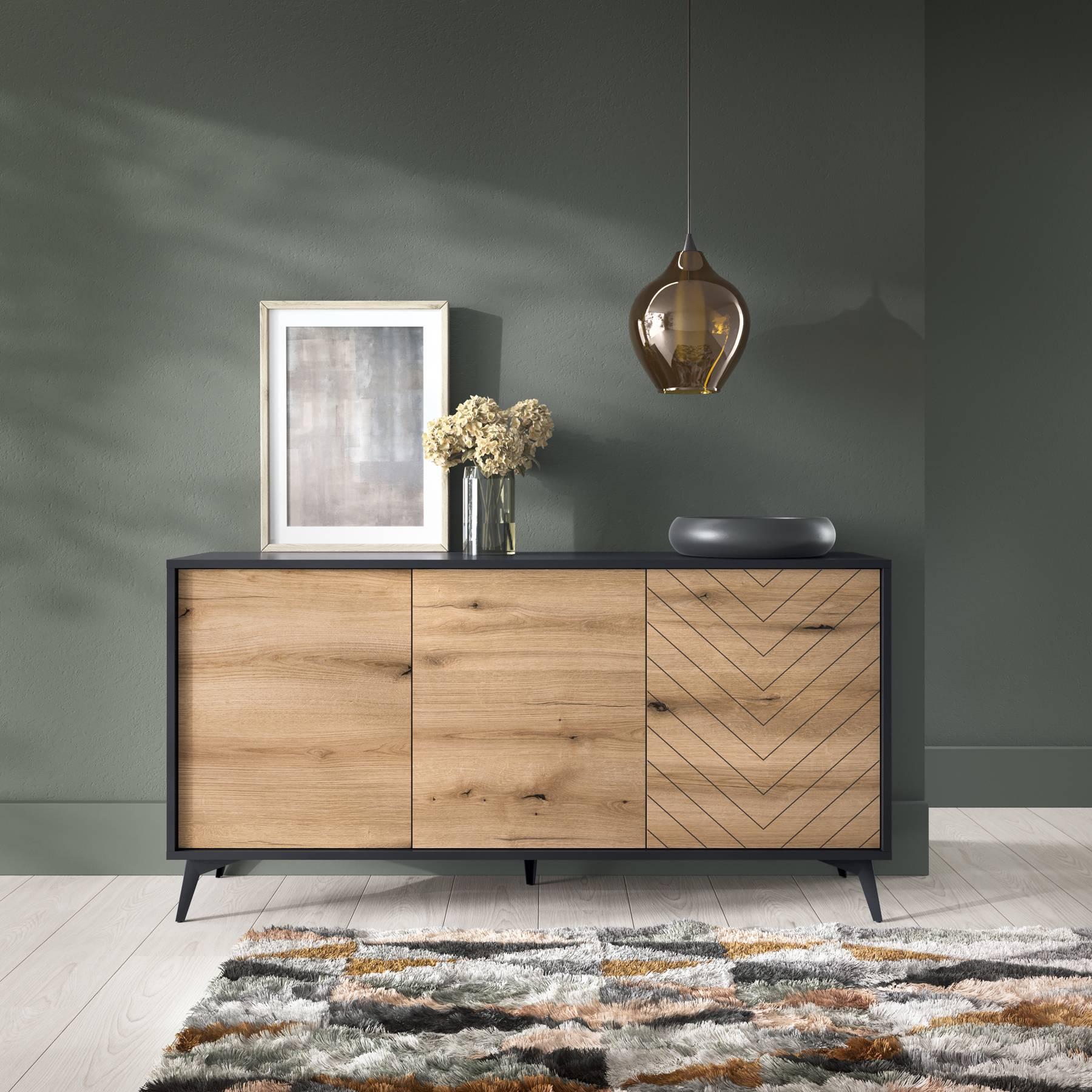 NADUVI Collection Dressoir Renée 3 deurs