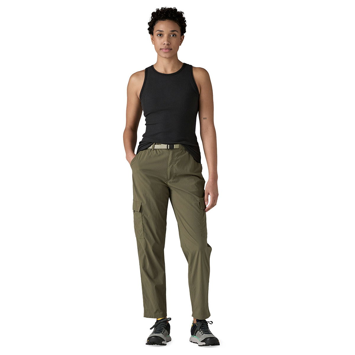 Patagonia Outdoor Everyday Cargo Pants, dame (Basin Green)