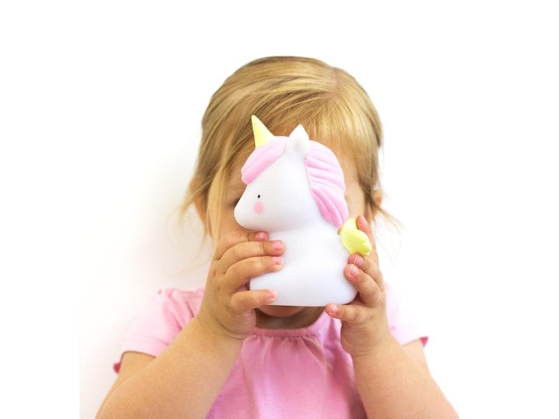 A Little Lovely Company Nachtlicht Einhorn Umweltfreundliches Nachtlicht mit sanftem Licht