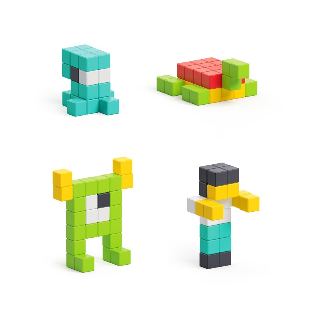 Pixio magnetische blokjes – 100st