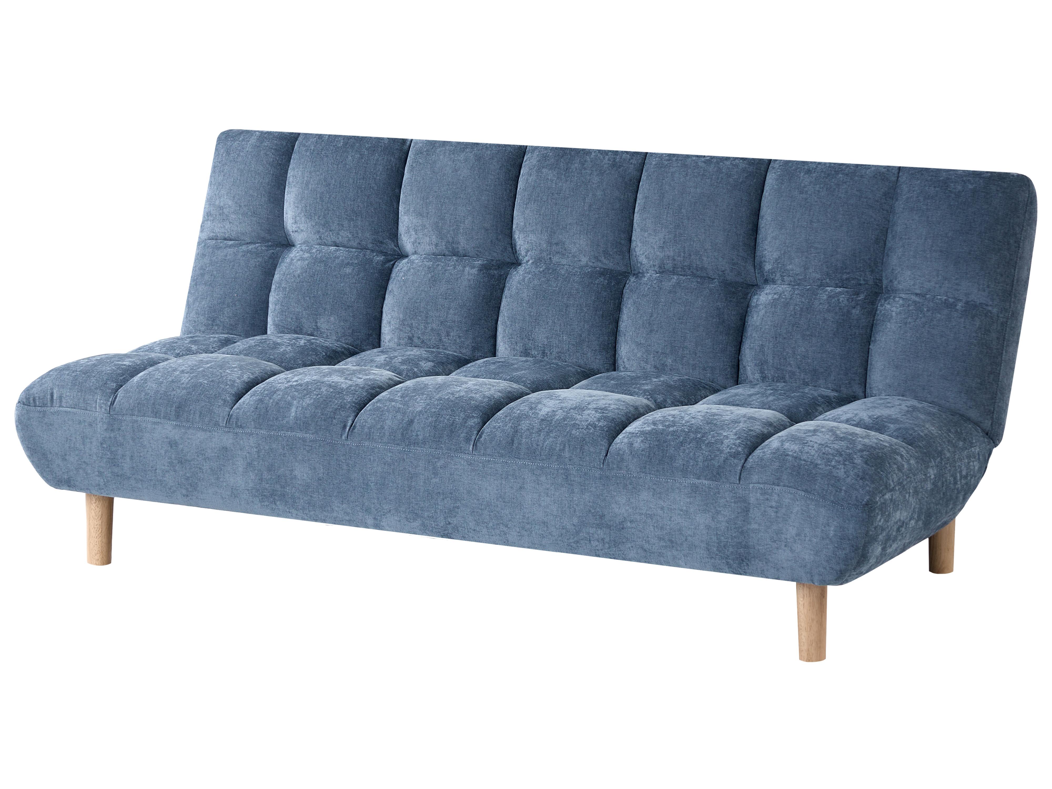 Slaapbank 2-zits RISOR Stof Blauw