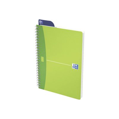 Oxford Office MyColours - Cahier polypro à spirale - A5 - 180 pages - petits carreaux (5x5 mm) - disponible dans différentes couleurs