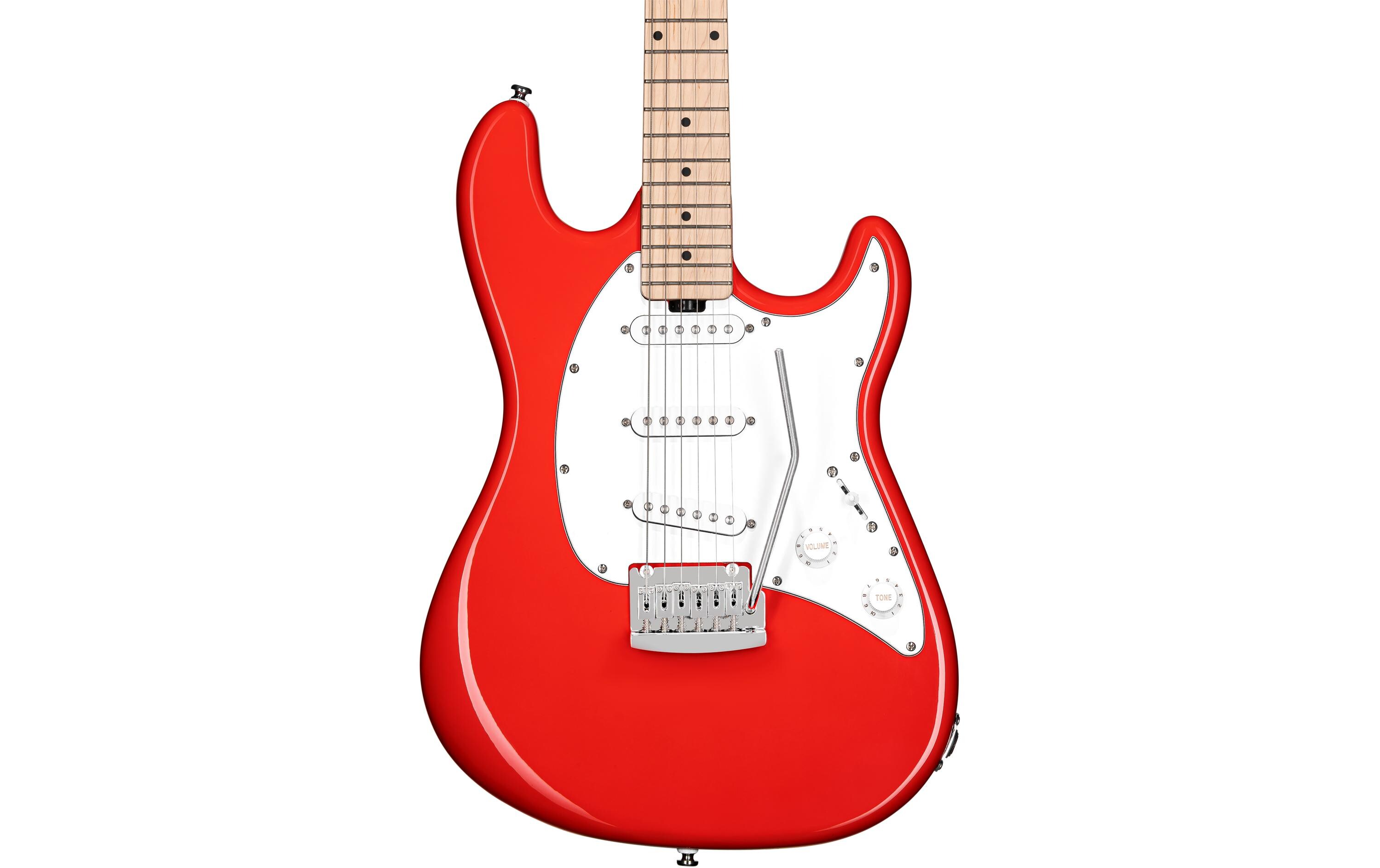 E-Gitarre CT30SSS Cutlass – Fiesta Red<br>Vintage-Look mit modernen Verzierungen