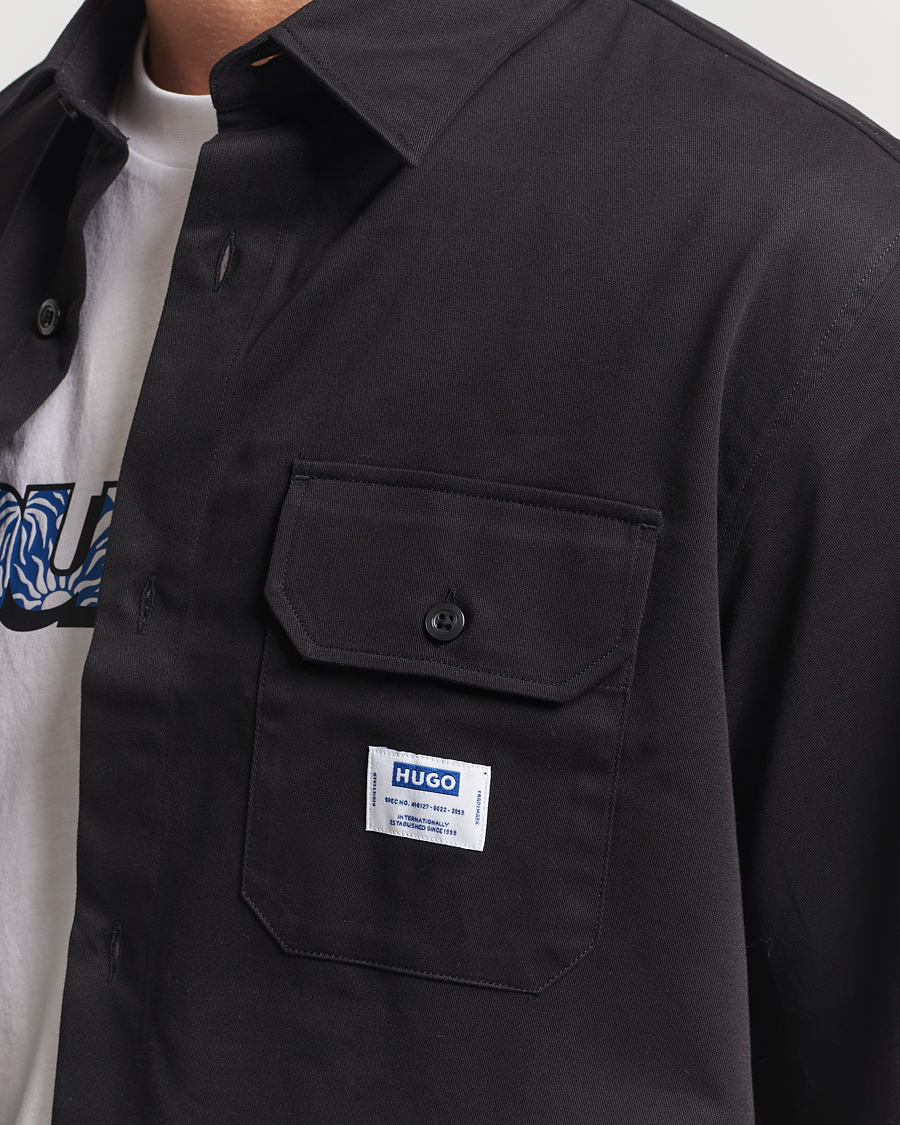 HUGO Ekyno Short Sleeve Shirt Black