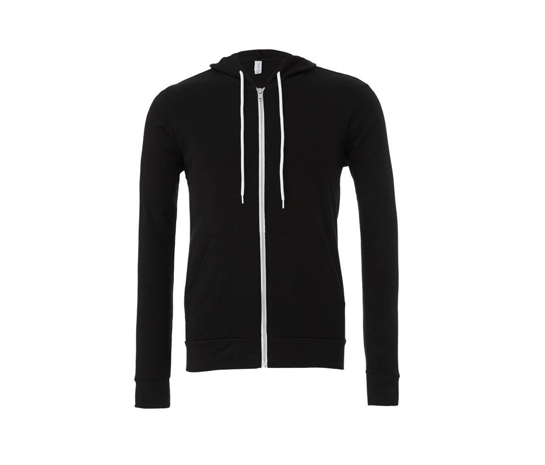 Bella Canvas BE3739 - Sweat capuche zippé unisexe