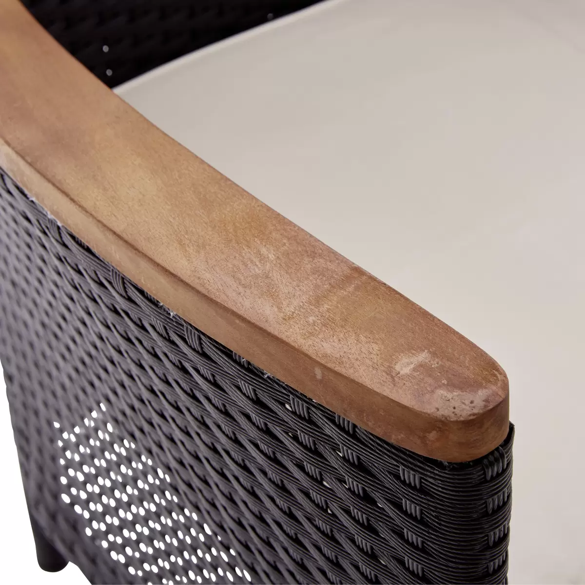 James Wood Gartengarnitur Moa 5-Teilig schwarz,braun,beige