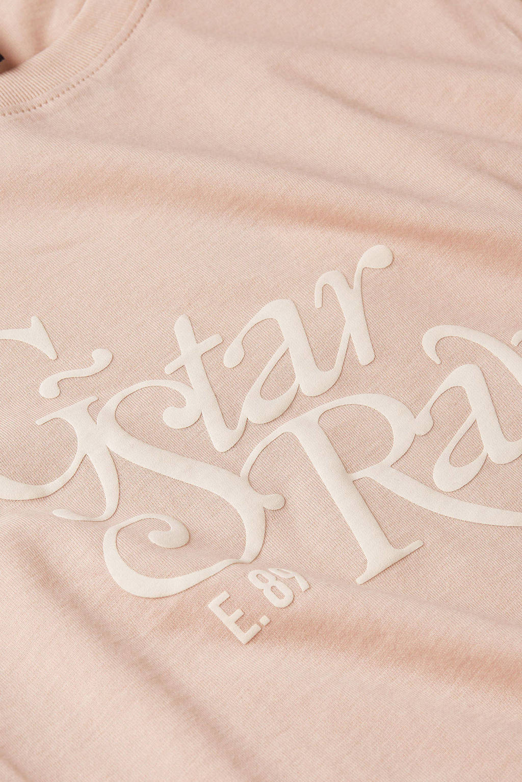 G-STAR longsleeve t-shirt l\s slim lichtoranje