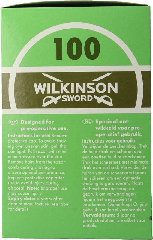 Wilkinson Sword wegwerpscheermesjes - enkel mesje