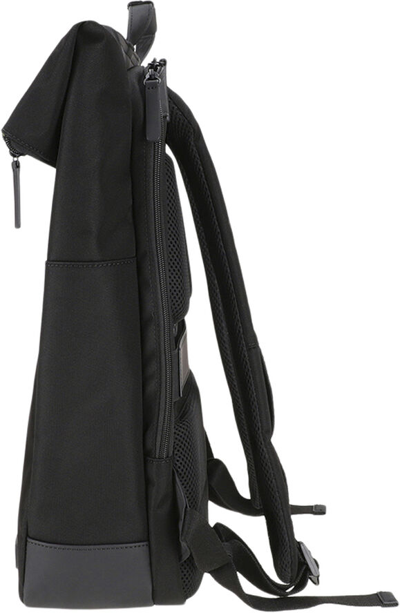 JOST Backpack Courier Rolltop Black nylon