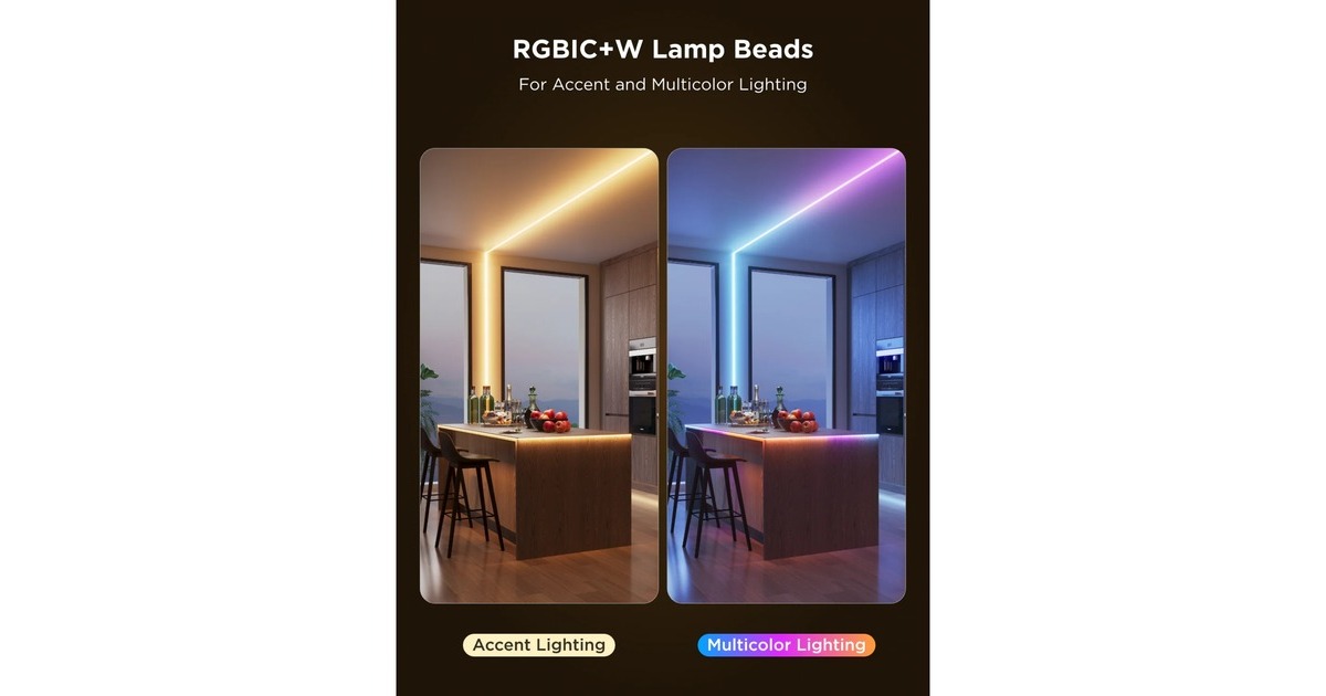 GoveeCOB Strip Light Pro ledstrip  (3 meter, 2,4GHz wifi, Bluetooth)