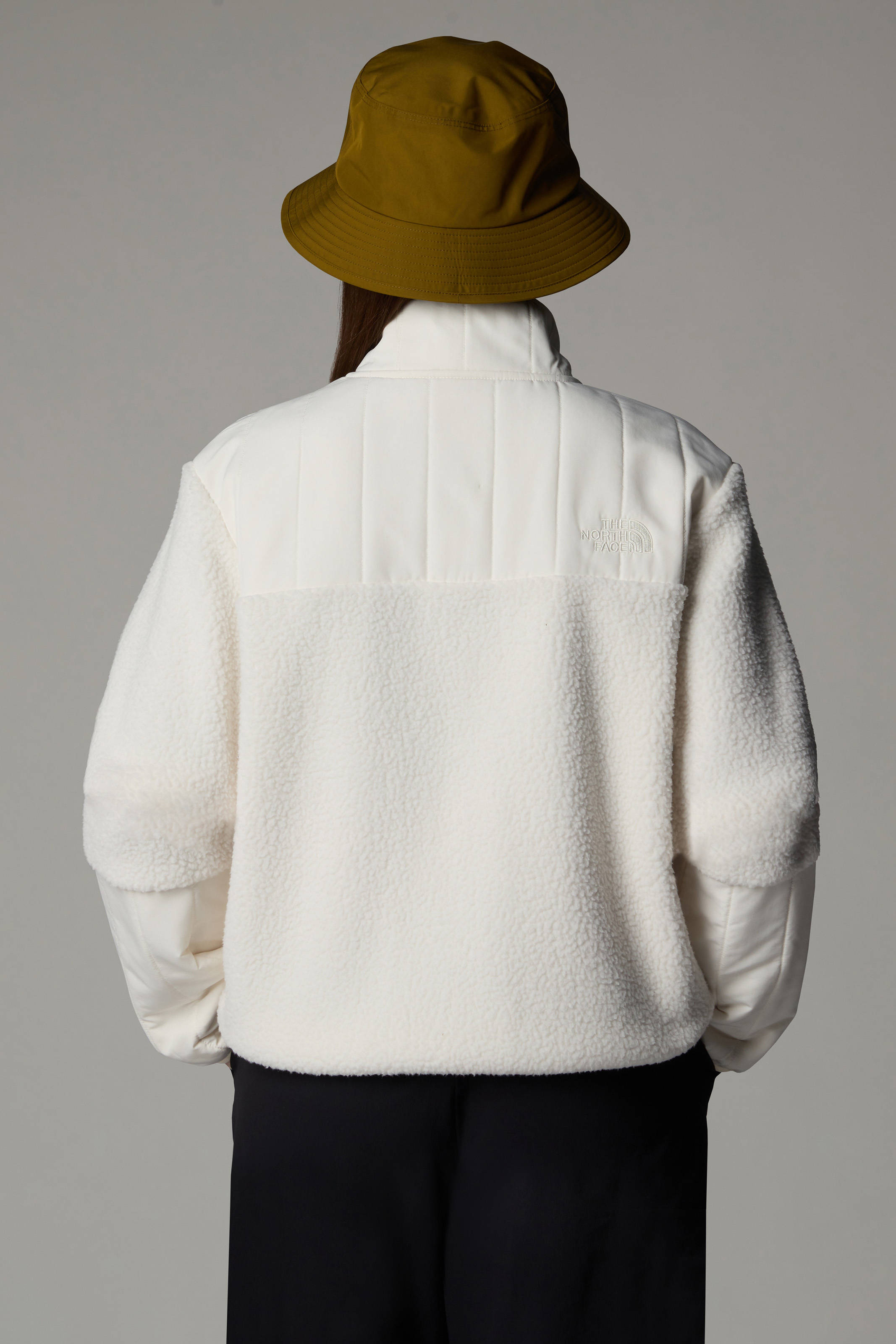 The North Face fleece jas Cragmont wit