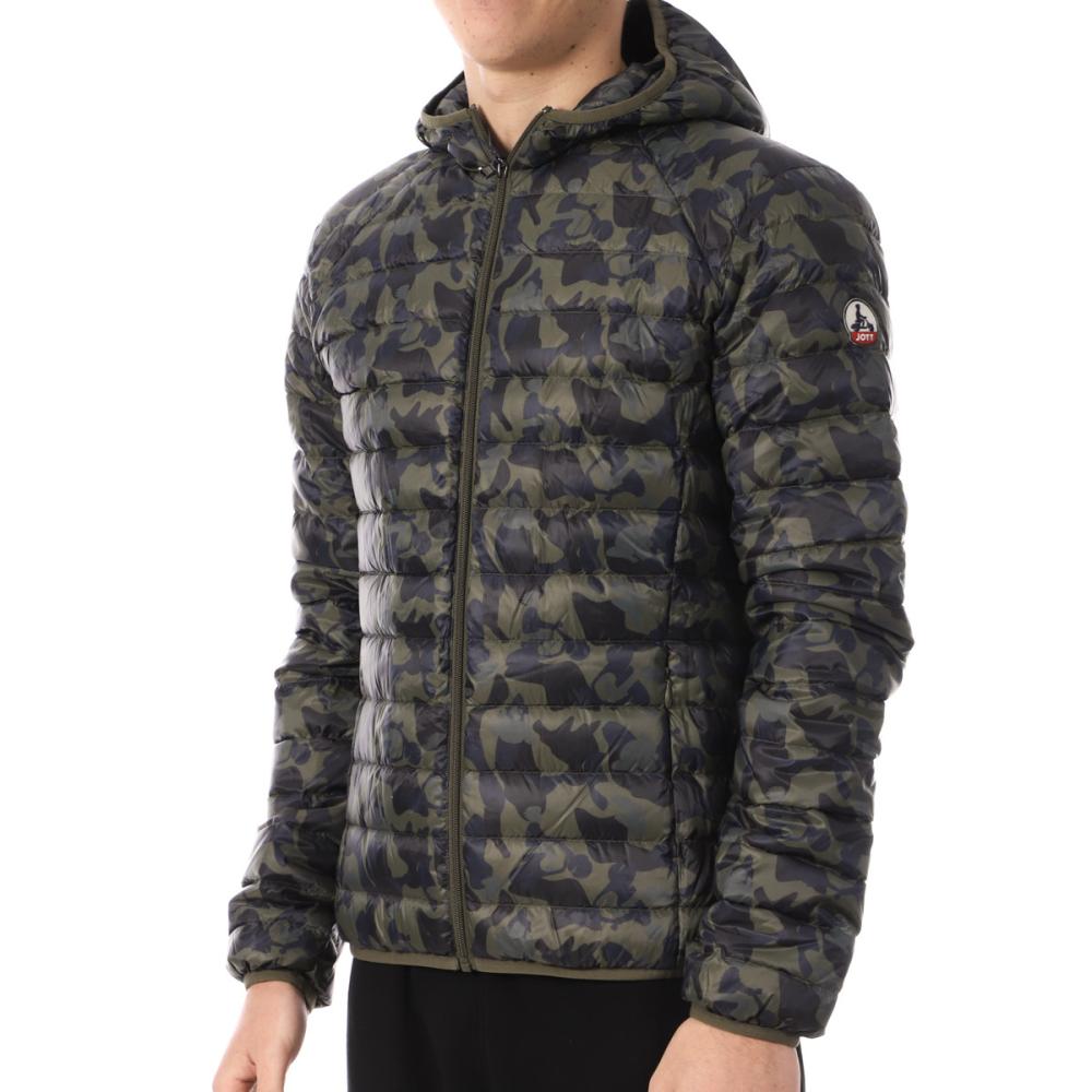 Jott Doudoune Kaki/Noir Homme Jott Nico Camo