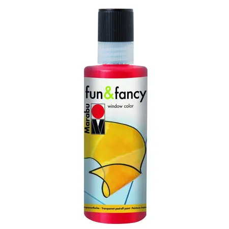 Marabu Window Color fun & fancy, kirschrot, 80 ml