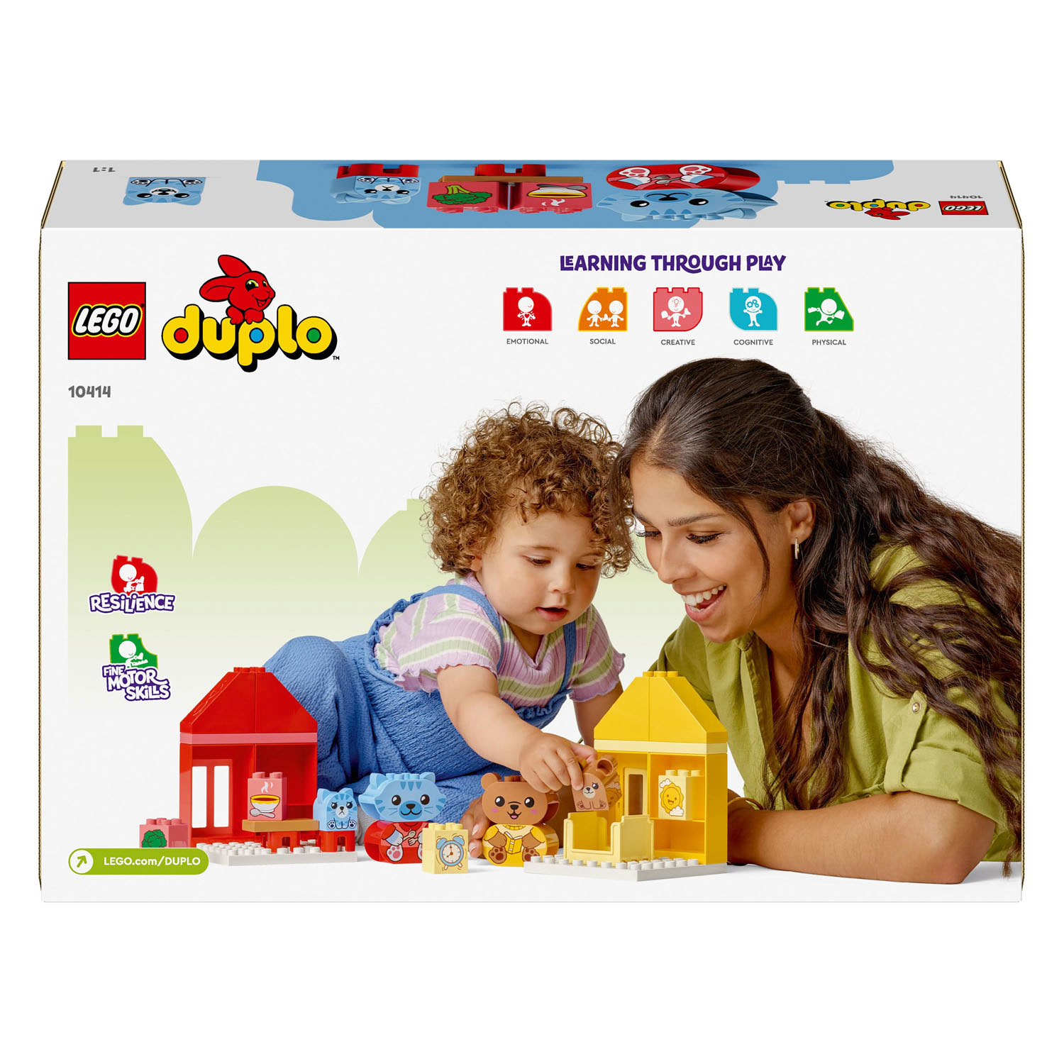 LEGO DUPLO 10414 Mijn Eerste Dagelijkse Gewoontes Eten en Slapen