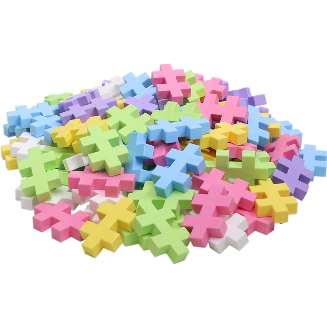 plus-plus big bouwstenen - pastel - 100st
