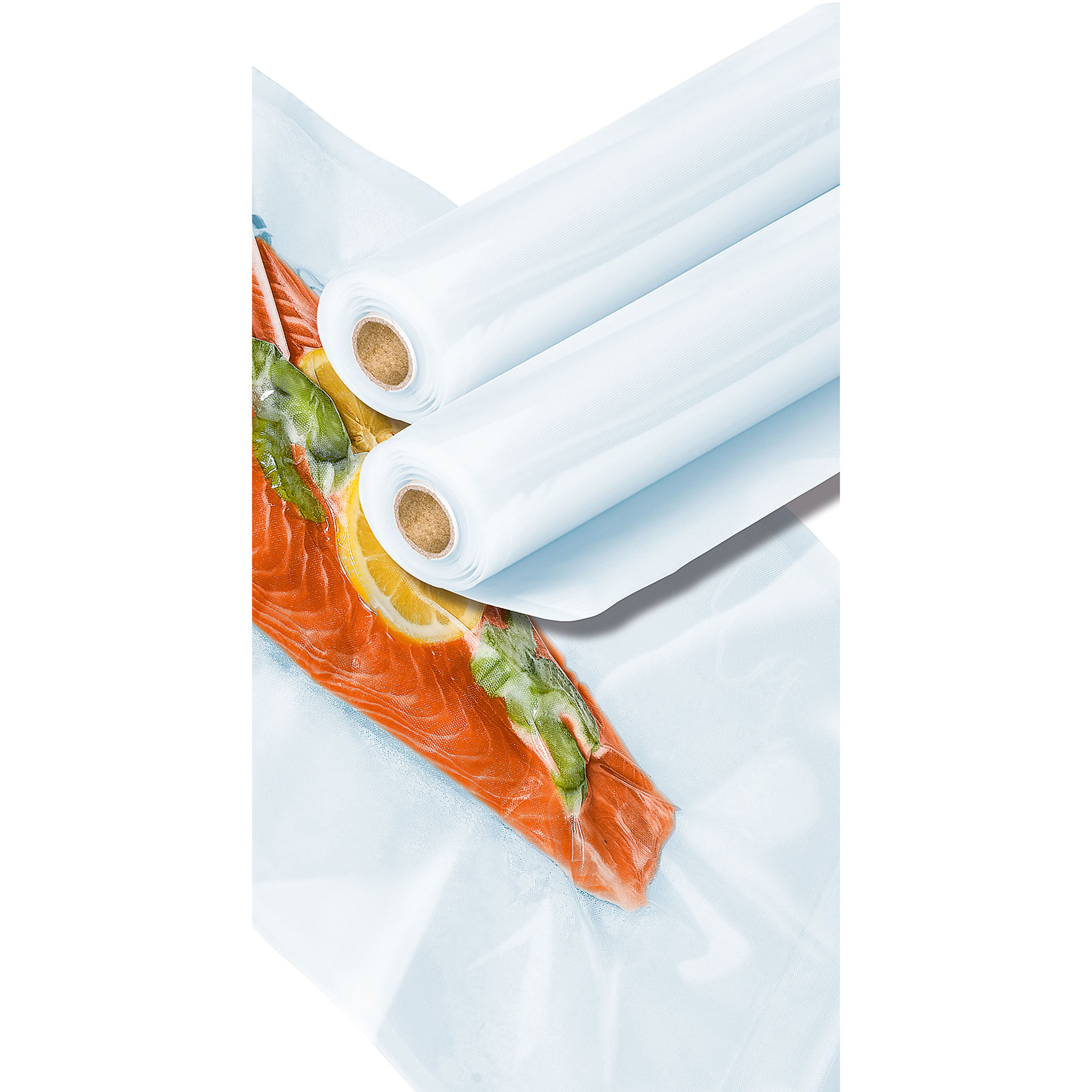 STEBA 2 Vakuumier-Folienrollen - transparent