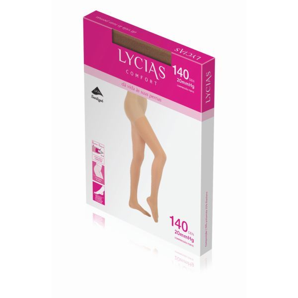 Lycias Comfort Collants de Compressão 140Den T3 Mel