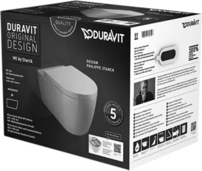 Duravit 45290900A1, CE, Hvid