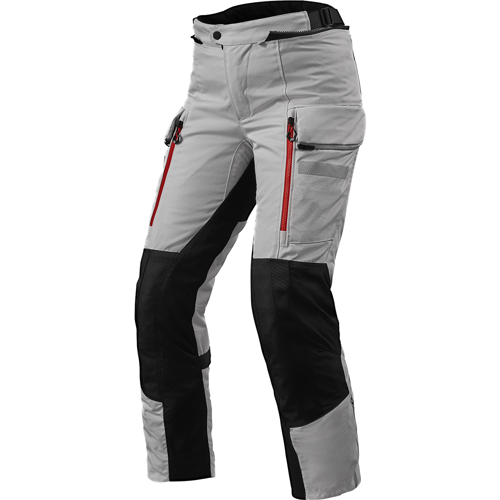 Rev'it - Pantalon femme Sand 4 H2O Ladies Gris Clair / Noir