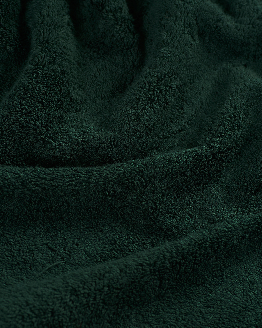 Tekla Organic Terry Bath Towel Forest Green