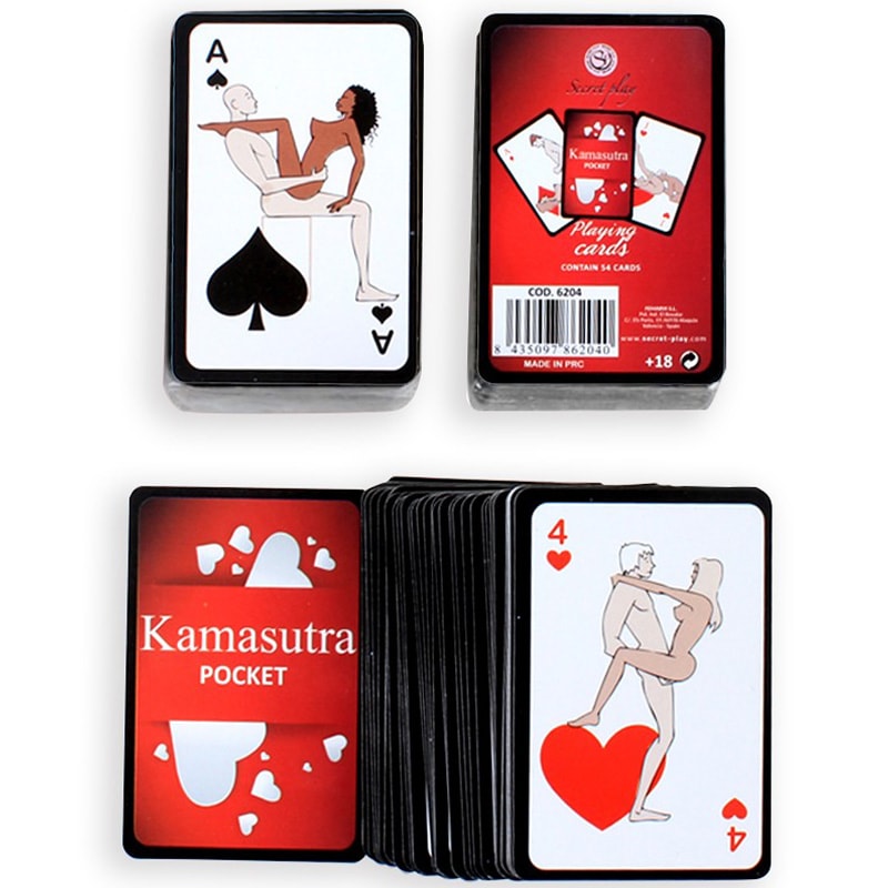 Jeu de cartes Kamasutra - 54 cartes