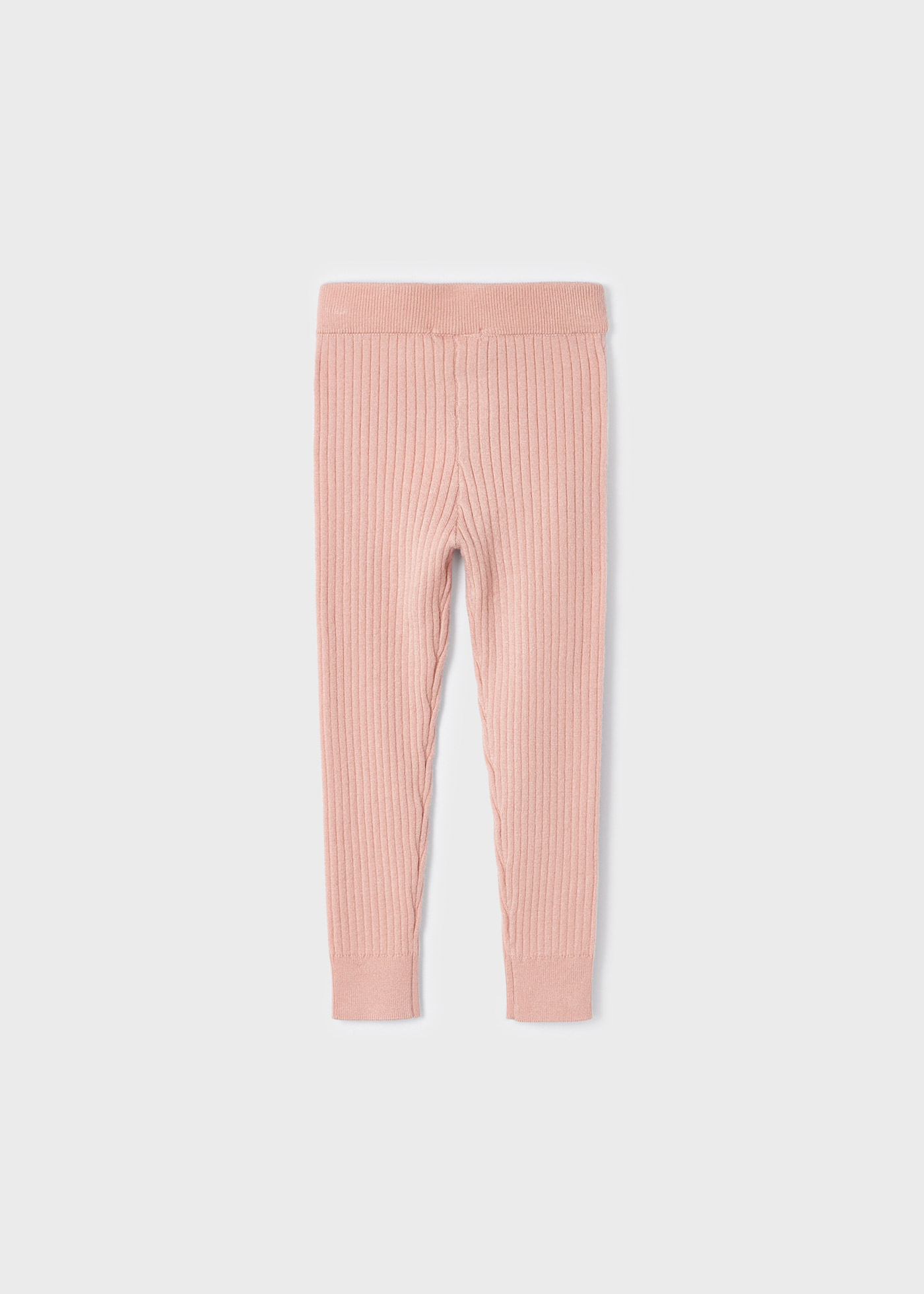 Leggings caneladas para meninas