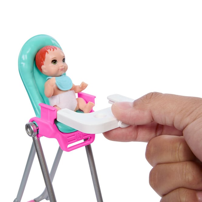 Barbie - Skipper Blond - Babysitter Spielset