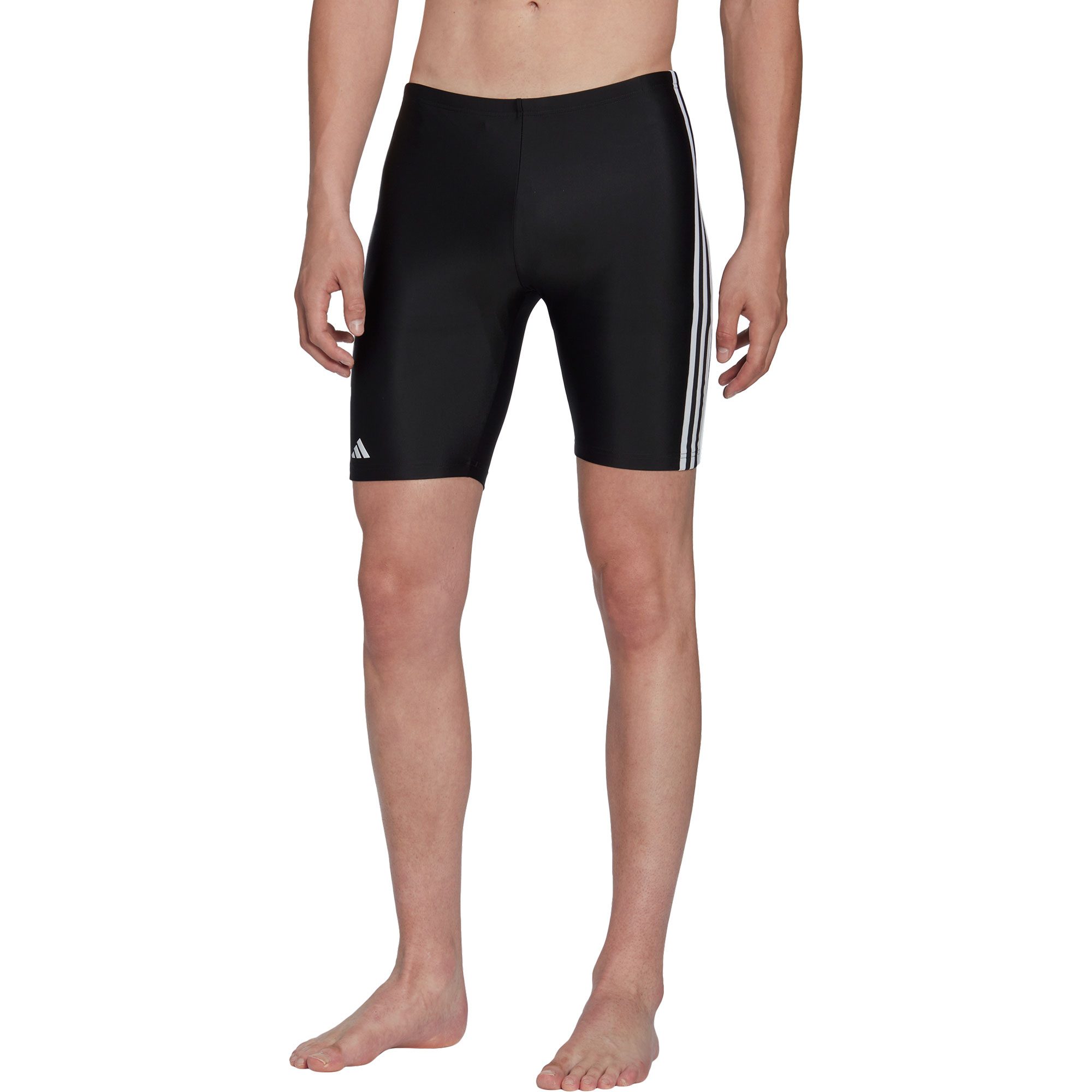 adidas Classic 3-Streifen Jammer-Badehose Herren schwarz