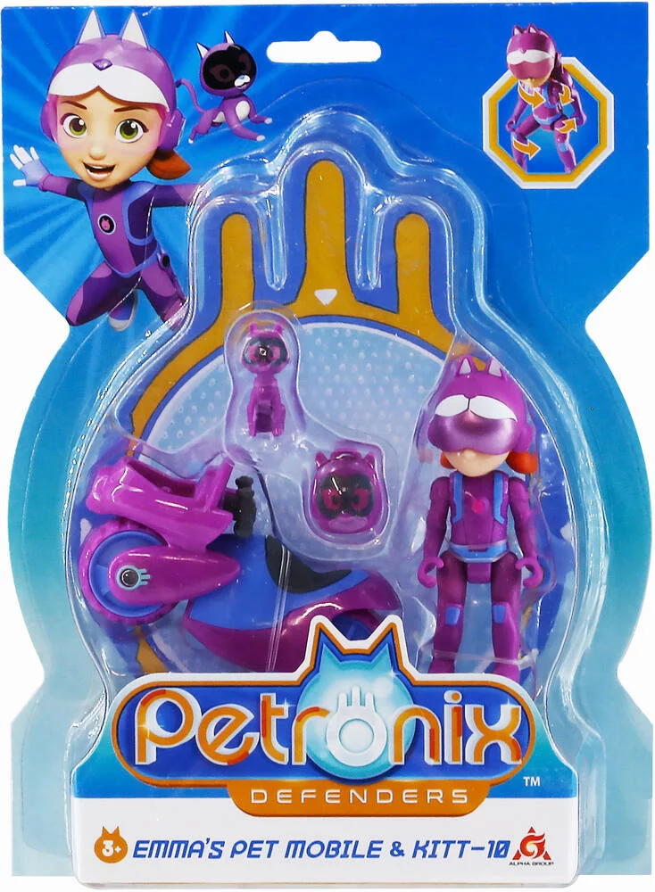 PETRONIX - FIGURINE  7,5 CM ET MOTO