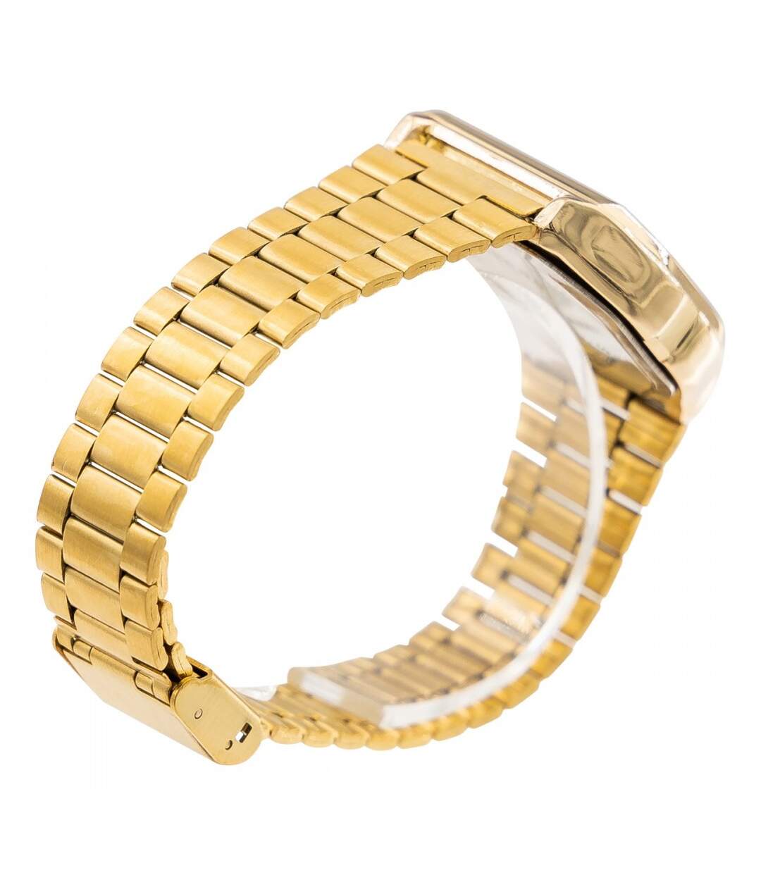 Montre pour Femme Métal Couleur Doré Digital CHTIME